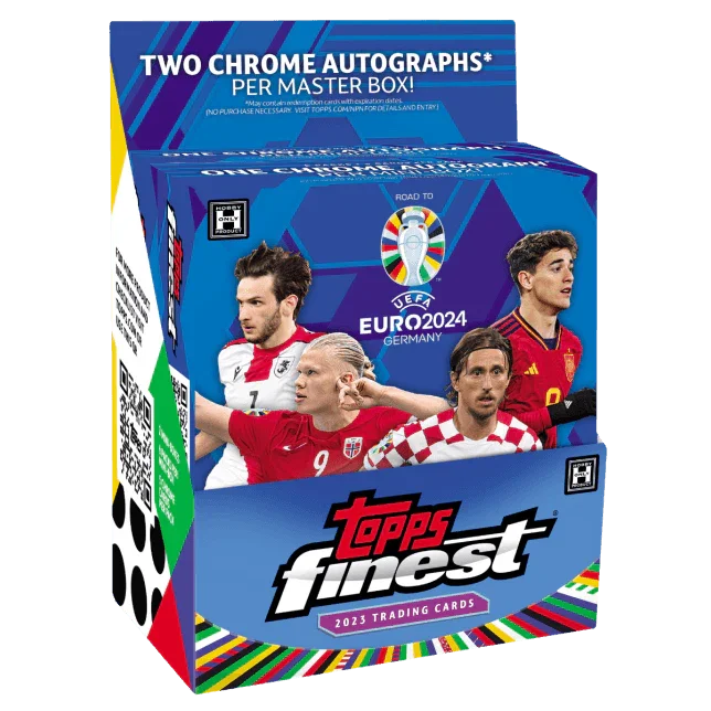 Topps - Finest Road To Euros 2024 Football (Soccer) - Hobby Box