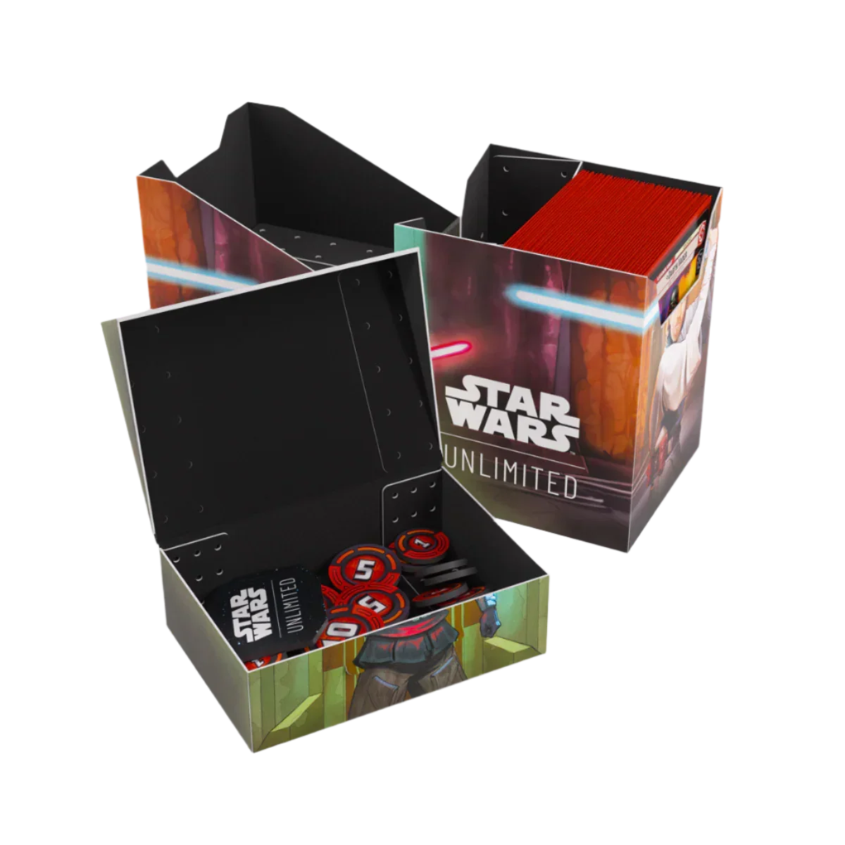 Gamegenic - Star Wars: Unlimited - Soft Crate - Obi-Wan Kenobi/Darth Maul