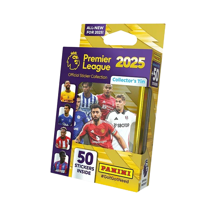 Panini - 2024/25 Premier League Football (Soccer) Sticker Collection - Pocket Tin