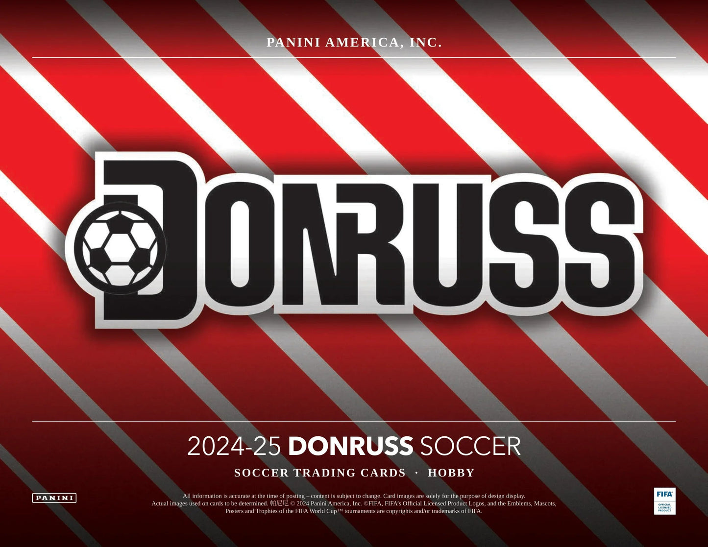 Panini - 2024/25 Donruss Football (Soccer) - Hobby Box