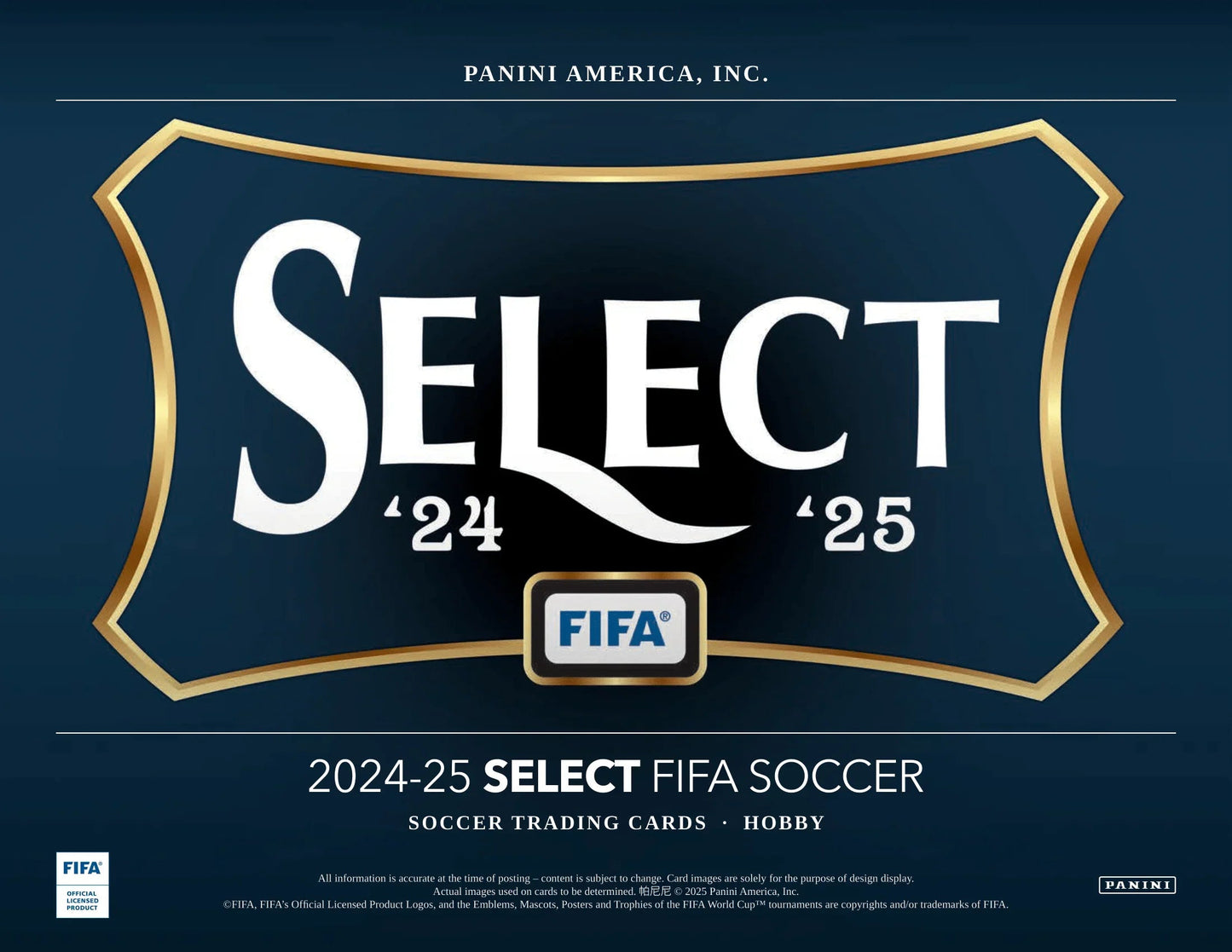 Panini - 2024/25 Select FIFA Football (Soccer) - Hobby Box