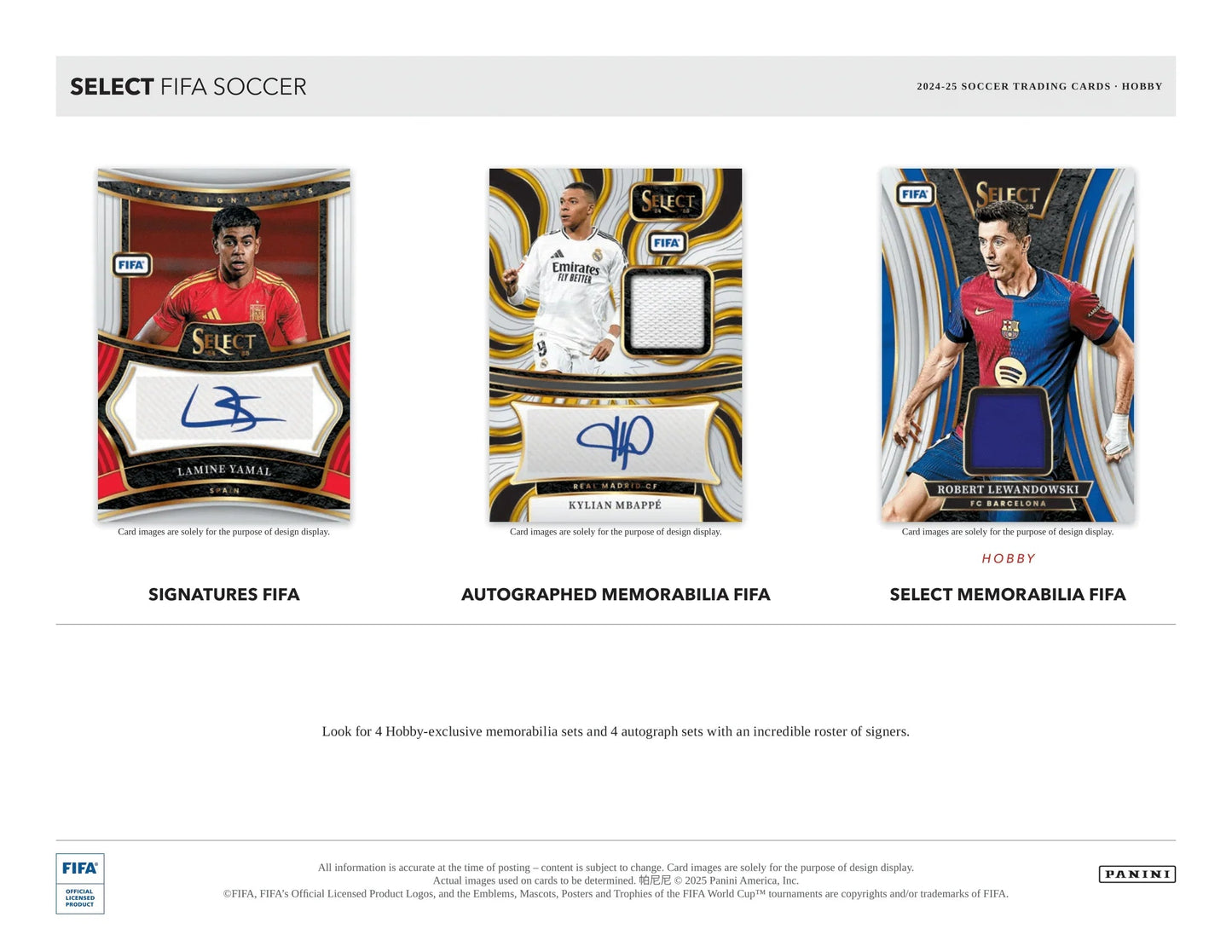 Panini - 2024/25 Select FIFA Football (Soccer) - Hobby Box