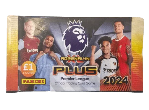 Panini - 2023/24 Premier League Adrenalyn XL PLUS Football (Soccer) - Booster Pack (6 Cards)