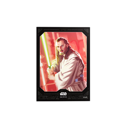 Gamegenic - Star Wars: Unlimited - Art Sleeves - Qui-Gon Jinn