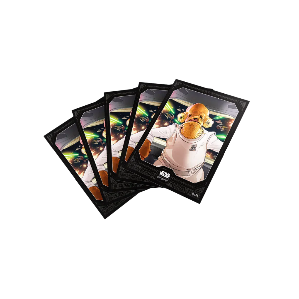 Gamegenic - Star Wars: Unlimited - Art Sleeves - Admiral Ackbar