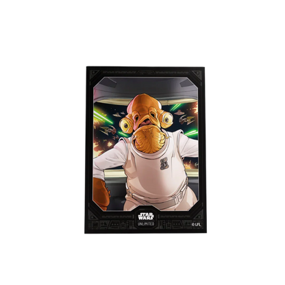 Gamegenic - Star Wars: Unlimited - Art Sleeves - Admiral Ackbar