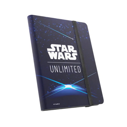 Gamegenic - Star Wars: Unlimited - 18-Pocket Album - Card Back Blue