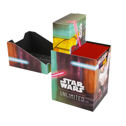 Gamegenic - Star Wars: Unlimited - Soft Crate - Obi-Wan Kenobi/Darth Maul