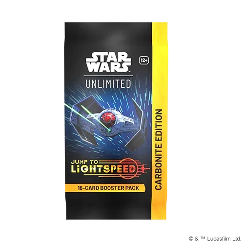 Star Wars: Unlimited - Jump to Lightspeed - Carbonite Booster Pack
