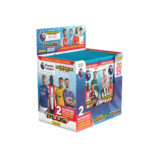 Panini - 2025 Premier League Adrenalyn XL PLUS Football (Soccer) - Booster Box (50x Packs)