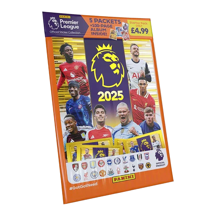 Panini - 2024/25 Premier League Football (Soccer) Sticker Collection - Starer Pack