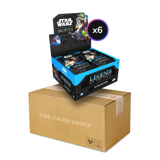 Star Wars: Unlimited - Legends of the Force - Display Case (6x Booster Boxes)