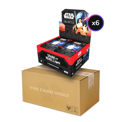 Star Wars: Unlimited - Spark of Rebellion - Display Case (6x Booster Boxes)