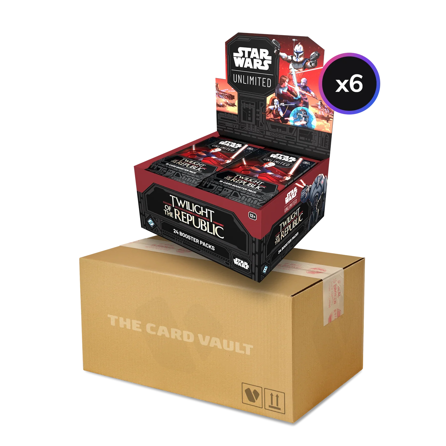 Star Wars: Unlimited - Twilight of the Republic - Display Case (6x Booster Boxes)