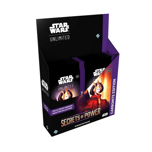 Star Wars: Unlimited - Secrets of Power - Carbonite Booster Box (12x Packs)