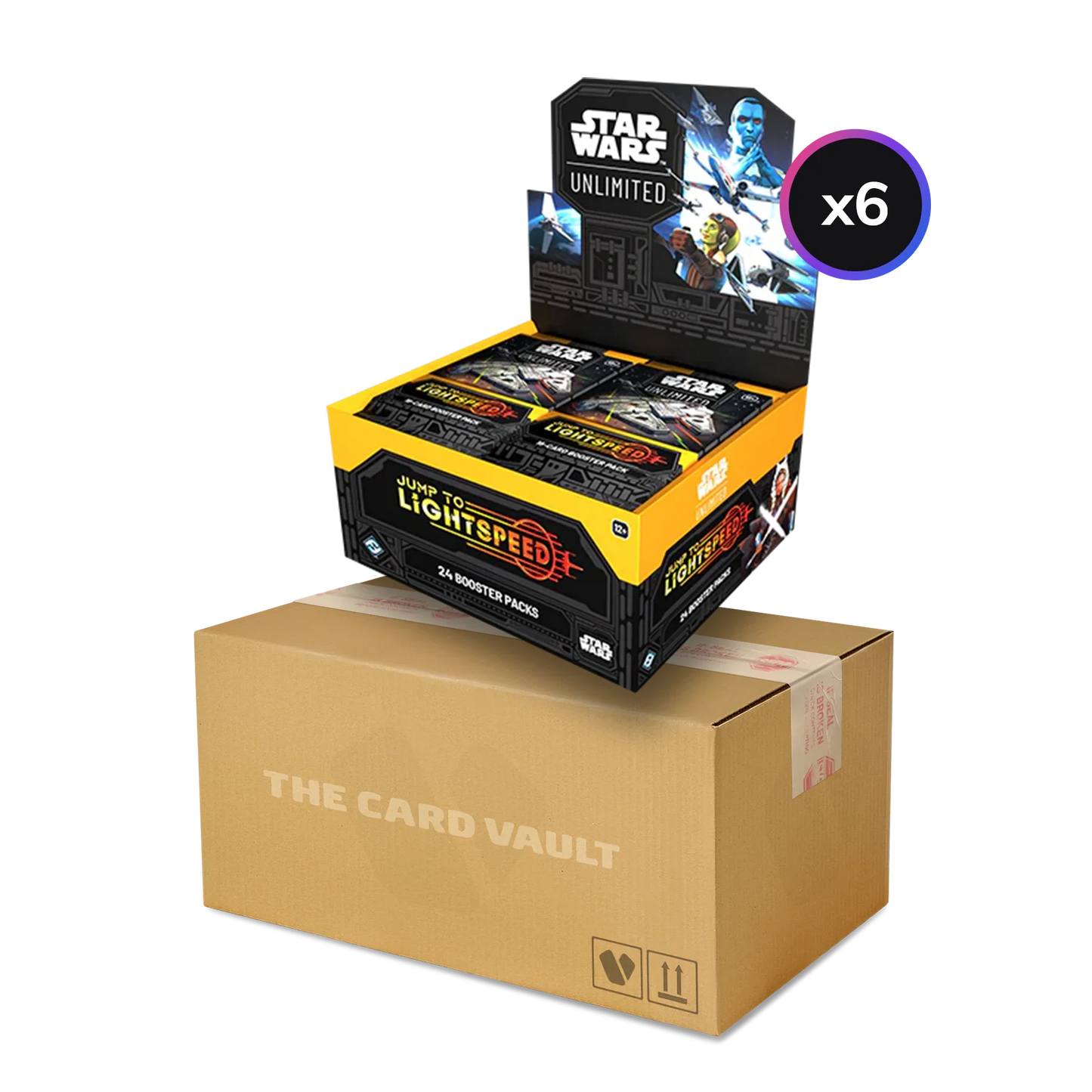 Star Wars: Unlimited - Jump to Lightspeed - Display Case (6x Booster Boxes)