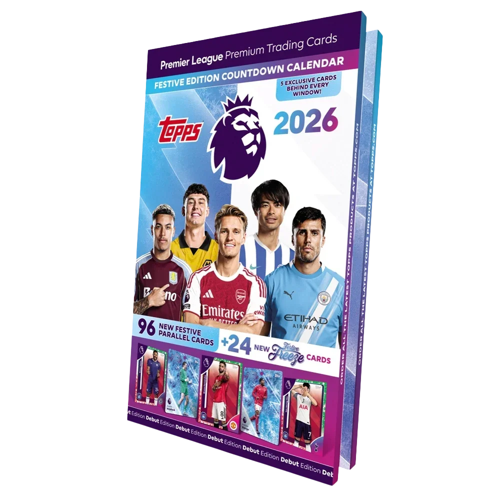 Topps - 2026 Premier League Debut Edition Football (Soccer) - Festive Countdown Calendar