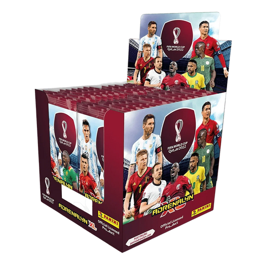FIFA World Cup 2022 Football (Soccer) Adrenalyn XL Trading Cards - Booster Box (50x Packs)