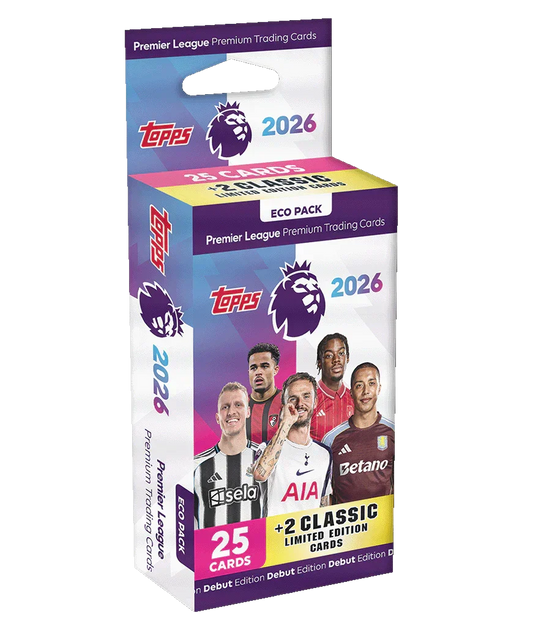 Topps - 2026 Premier League Debut Edition Football (Soccer) - Eco Pack