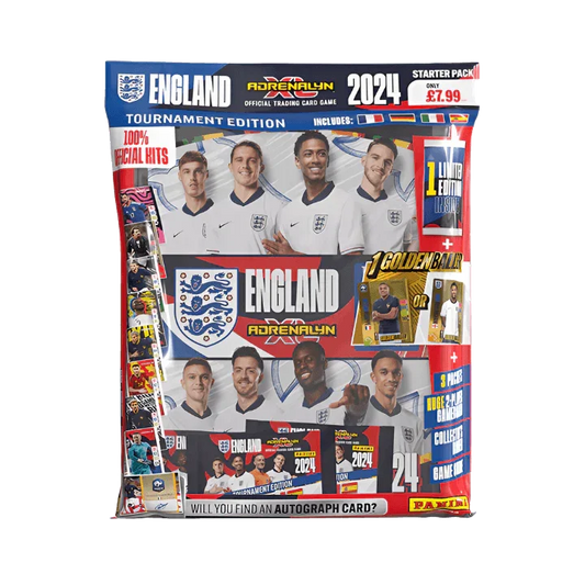 Panini - 2024 England Adrenalyn XL Official Tournament Edition Football (Soccer) - Starter Pack