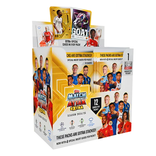 Topps - Match Attax Extra 2025 Football (Soccer) - Booster Box (24x Packs)