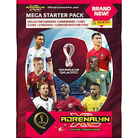FIFA World Cup 2022 Football (Soccer) Adrenalyn XL Trading Cards - Mega Starter Pack