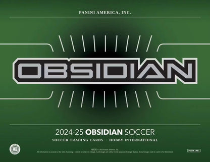 Panini - 2024/25 Obsidian Football (Soccer) - International Hobby Box