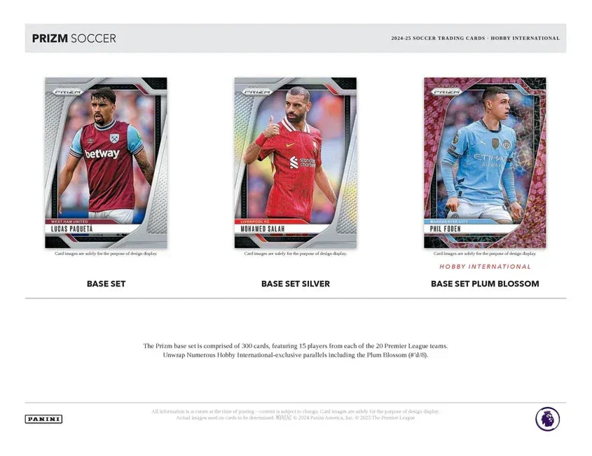 Panini - 2024/25 Prizm Premier League Football (Soccer) - International Hobby Box