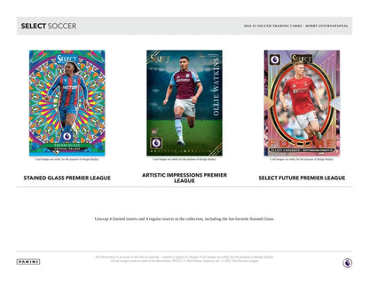 Panini - 2024/25 Select Premier League Football (Soccer) - International Hobby Box