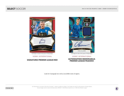 Panini - 2024/25 Select Premier League Football (Soccer) - International Hobby Box