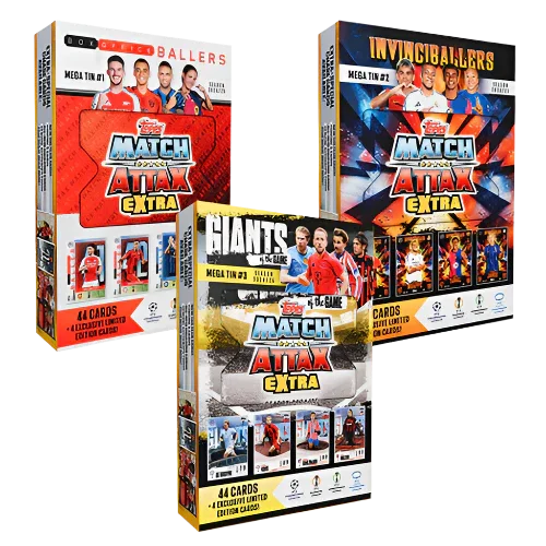 Topps - Match Attax Extra 2025 Football (Soccer) - Mega Tin