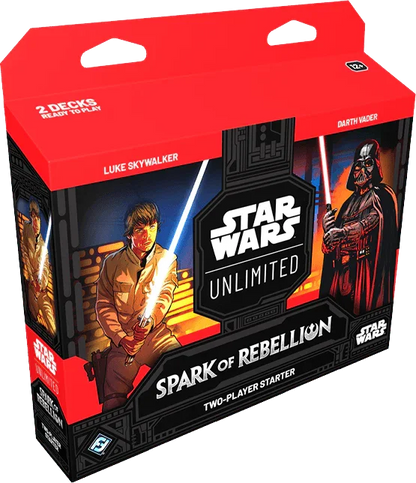 Star Wars: Unlimited - Spark of Rebellion - Two-Player Starter Set (Luke Vs Vader)