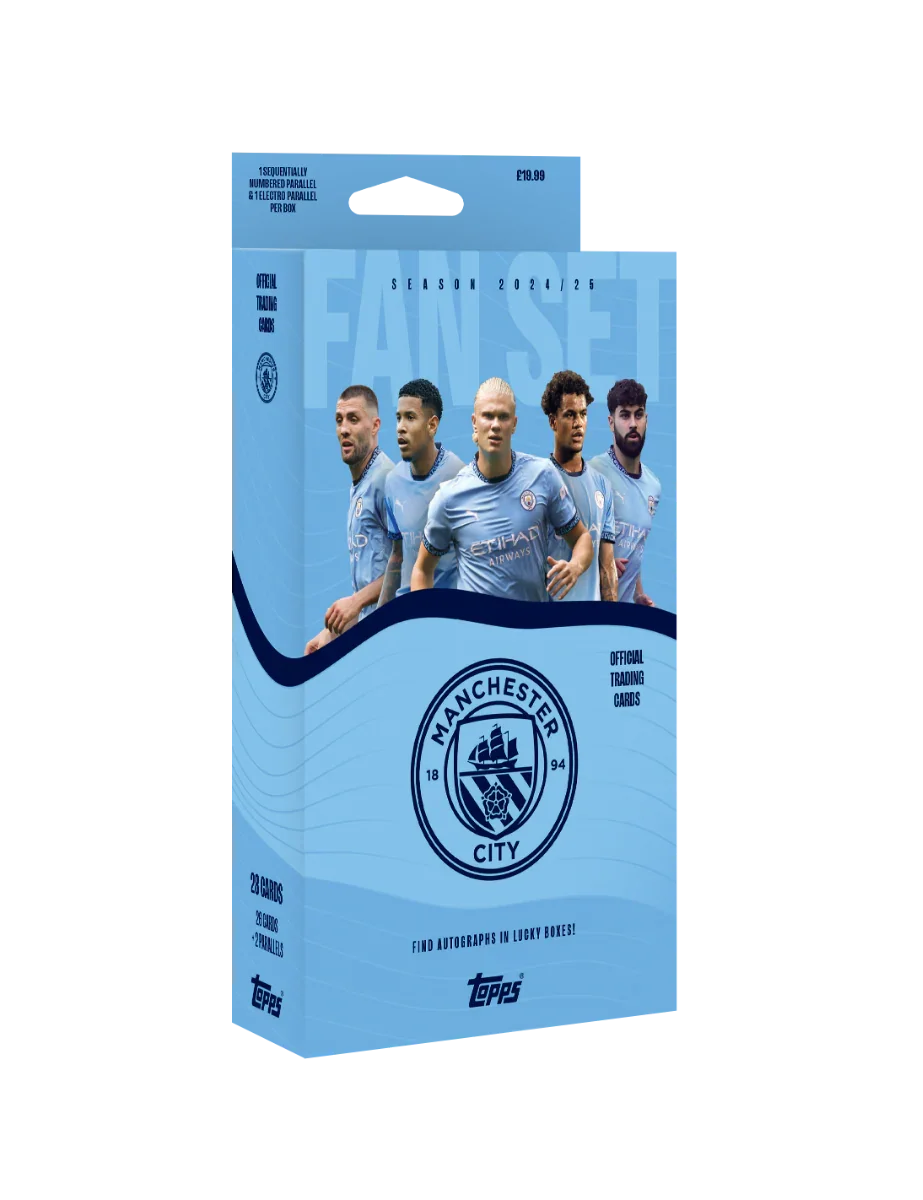 Topps - 2024/25 Manchester City Football (Soccer) - Fan Set